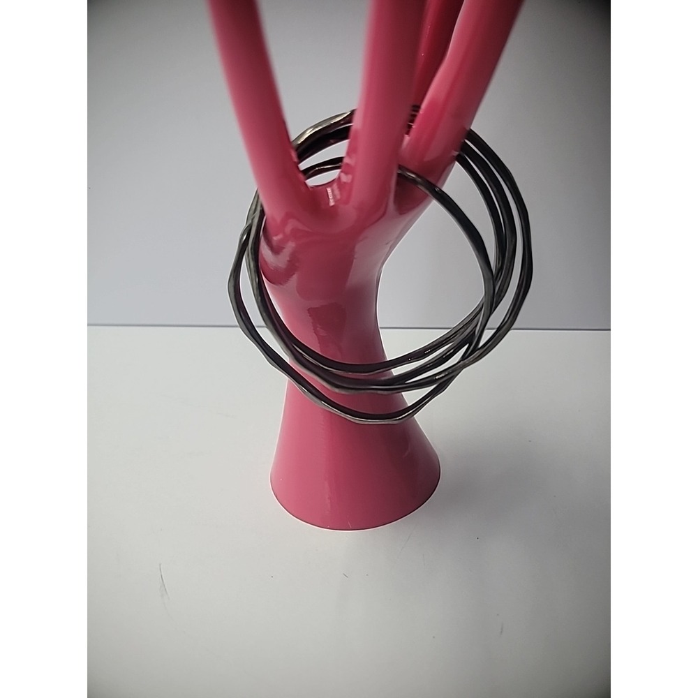 Vintage Bracelet Bangle Hammered Curvy Lot of 4 Bronze Tone Jewelry Costume - Picture 4 of 10